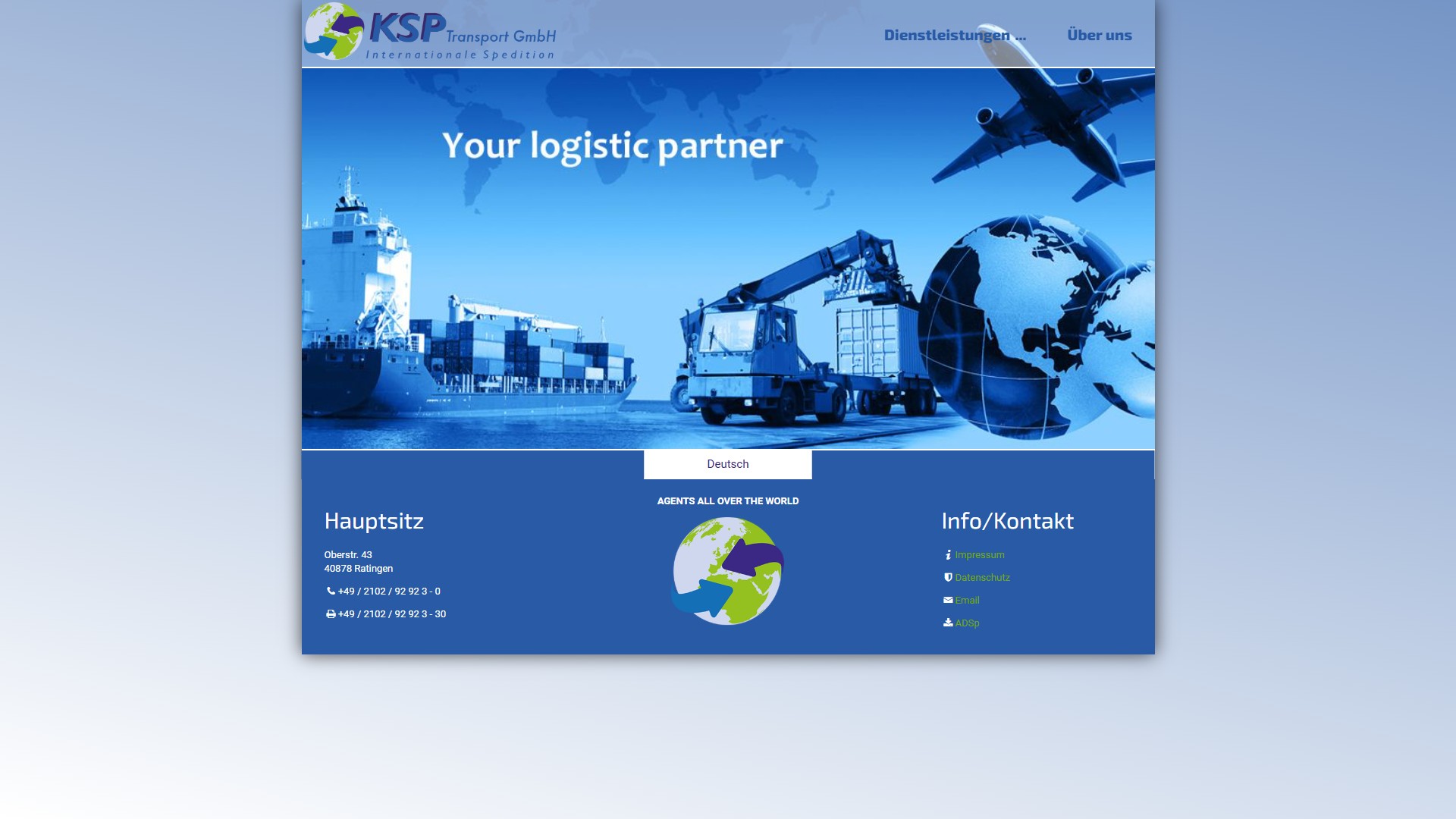 Webseite von KSP Transport besuchen